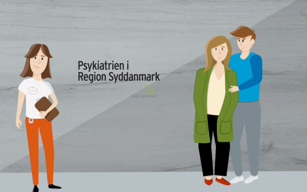 2D animation for Psychiatry in the Region of Southern Denmark