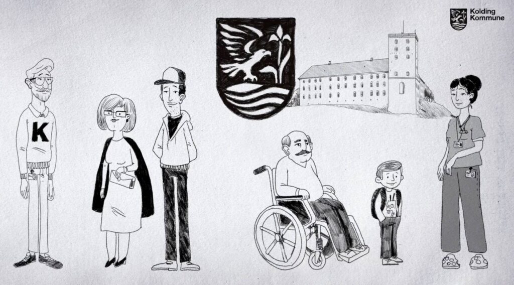 Whiteboad animation for Kolding Kommune